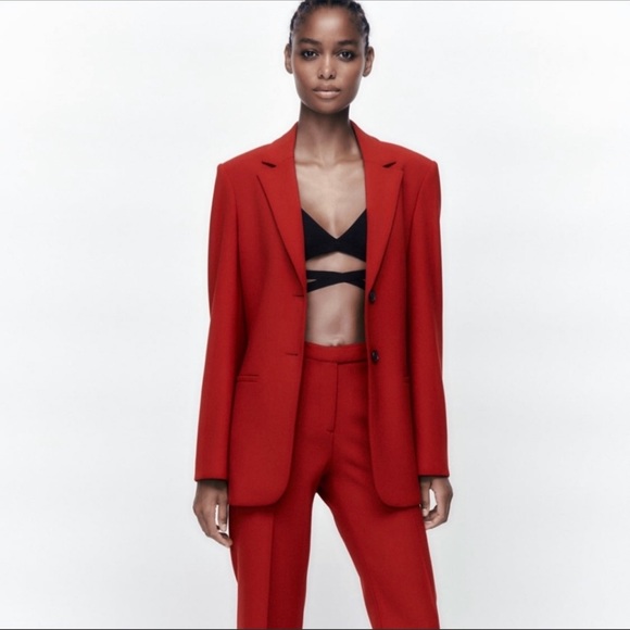 Zara fitted blazer minimalist limited edition - Picture 6 of 12